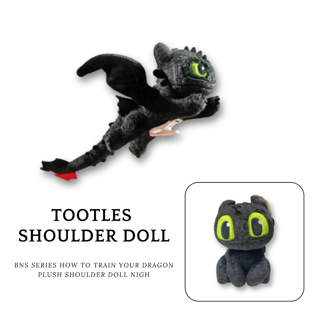 BNS SERIES HOW TO TRAIN YOUR DRAGON PLUSH SHOULDER DOLL NIGH