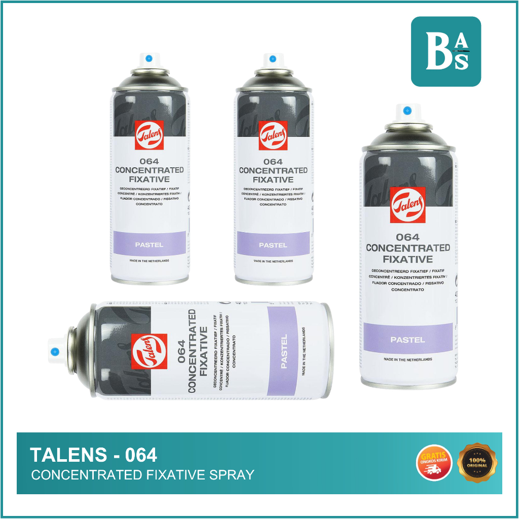 Talens - 064 Concentrated Fixative Spray 400 ml