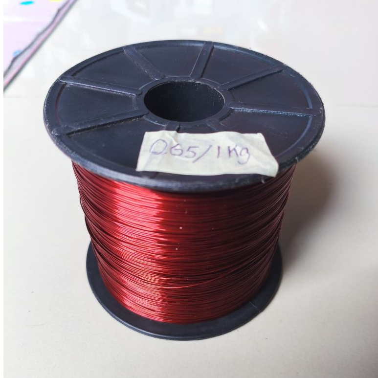 Kawat Email Alumunium 0,65 mm 1kg BONUS BOBIN/KLOS