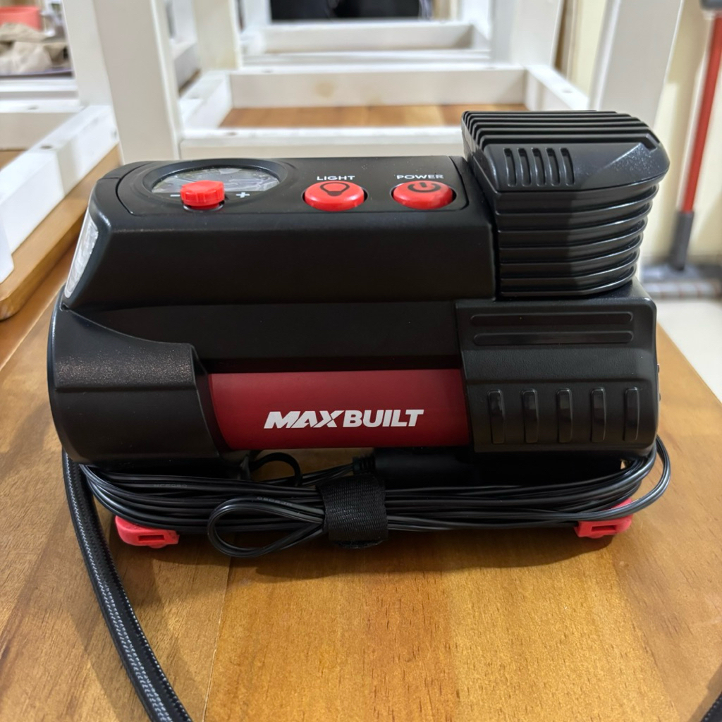 Maxbuilt Tire Inflator Pompa Ban Kompressor Digital DC Car Mobil