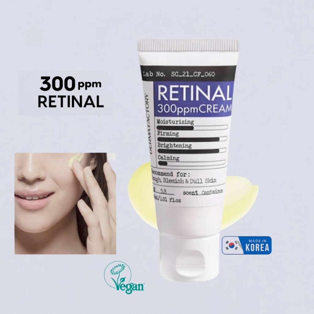 DERMA FACTORY retinal 300ppm cream 30ml