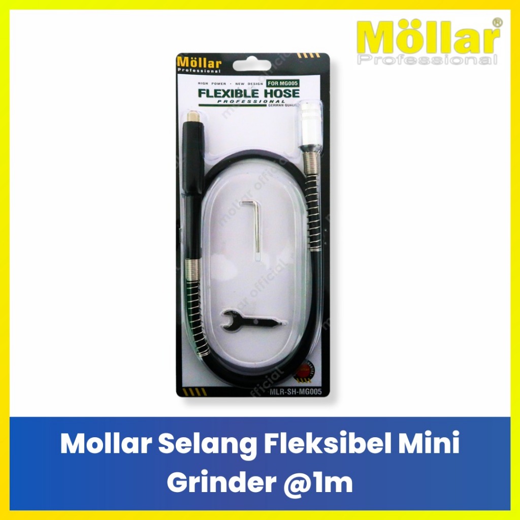 Mollar Selang Fleksibel 1m Kabel Mini Grinder Mesin Tuner 3mm - Flexible Shaft Bor Mini Gerinda Tang