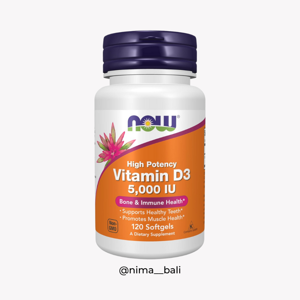 Now Vitamin D3 5000iu