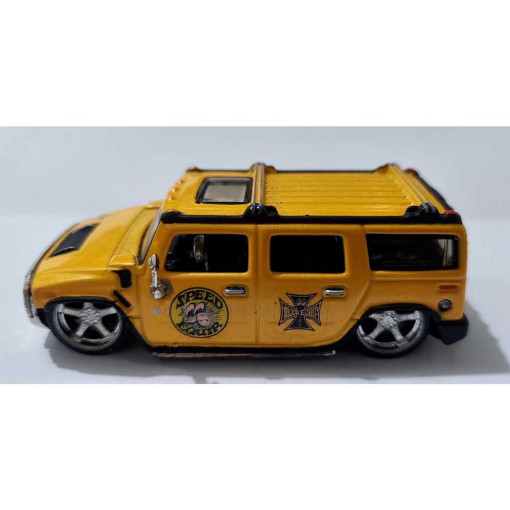 JADA TOYS HUMMER HIGH PROFILE YELLOW 1:64