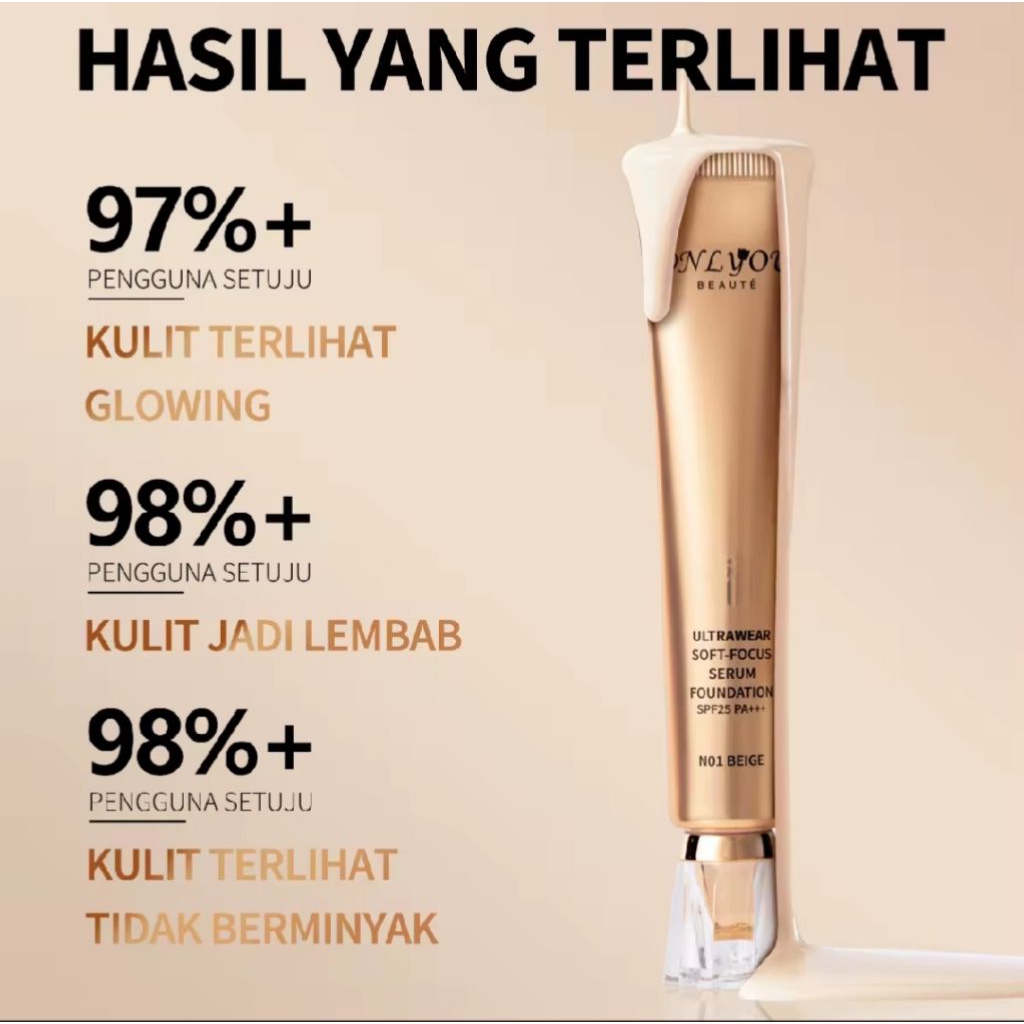 [GRATIS PUFF] ONLYOU BPOM CONCEALER BBCREAM FOUNDTION ORIGINAL