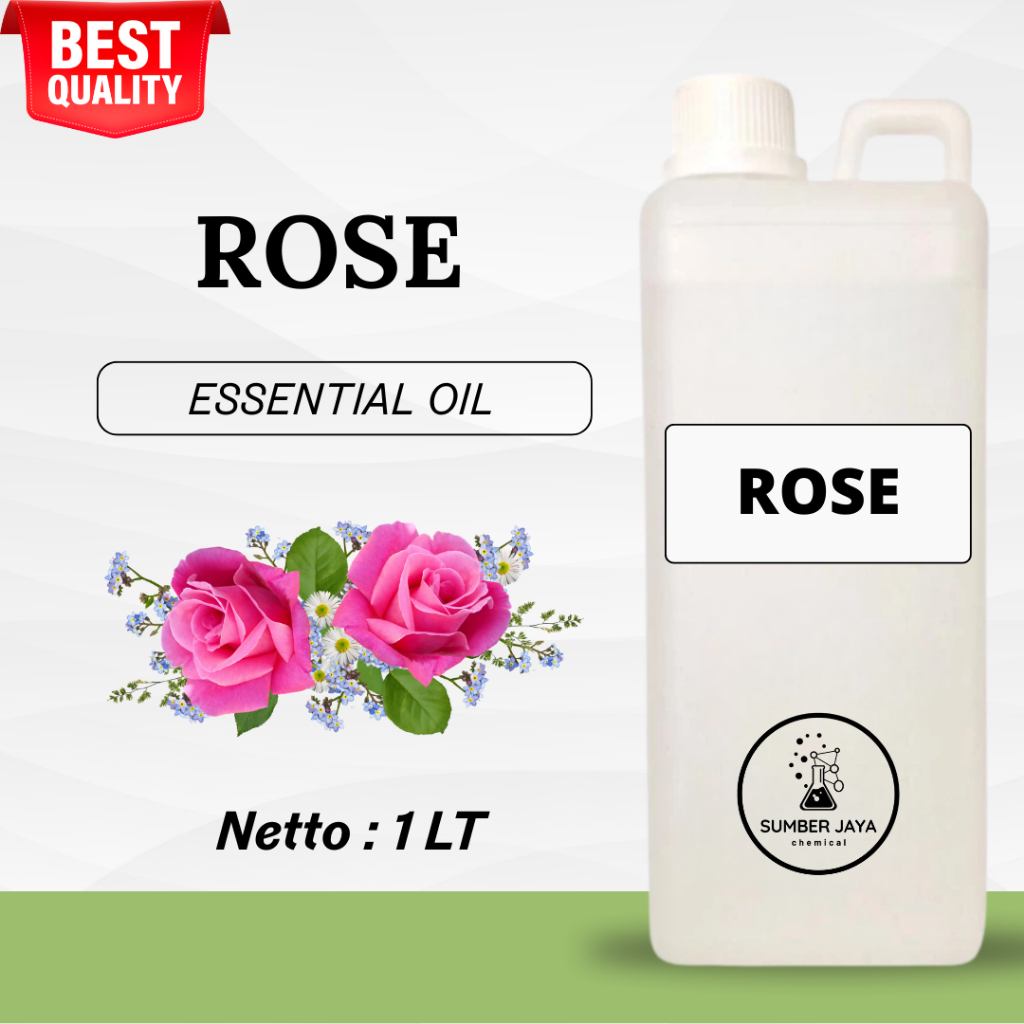 Rose Essential Oil / Minyak Atsiri Bunga Mawar 1 Liter