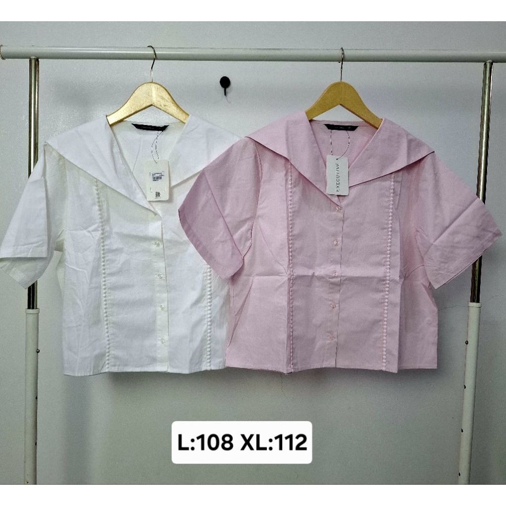 EXECUTIVE BLOUSE KEMEJA LENGAN PENDEK WANITA