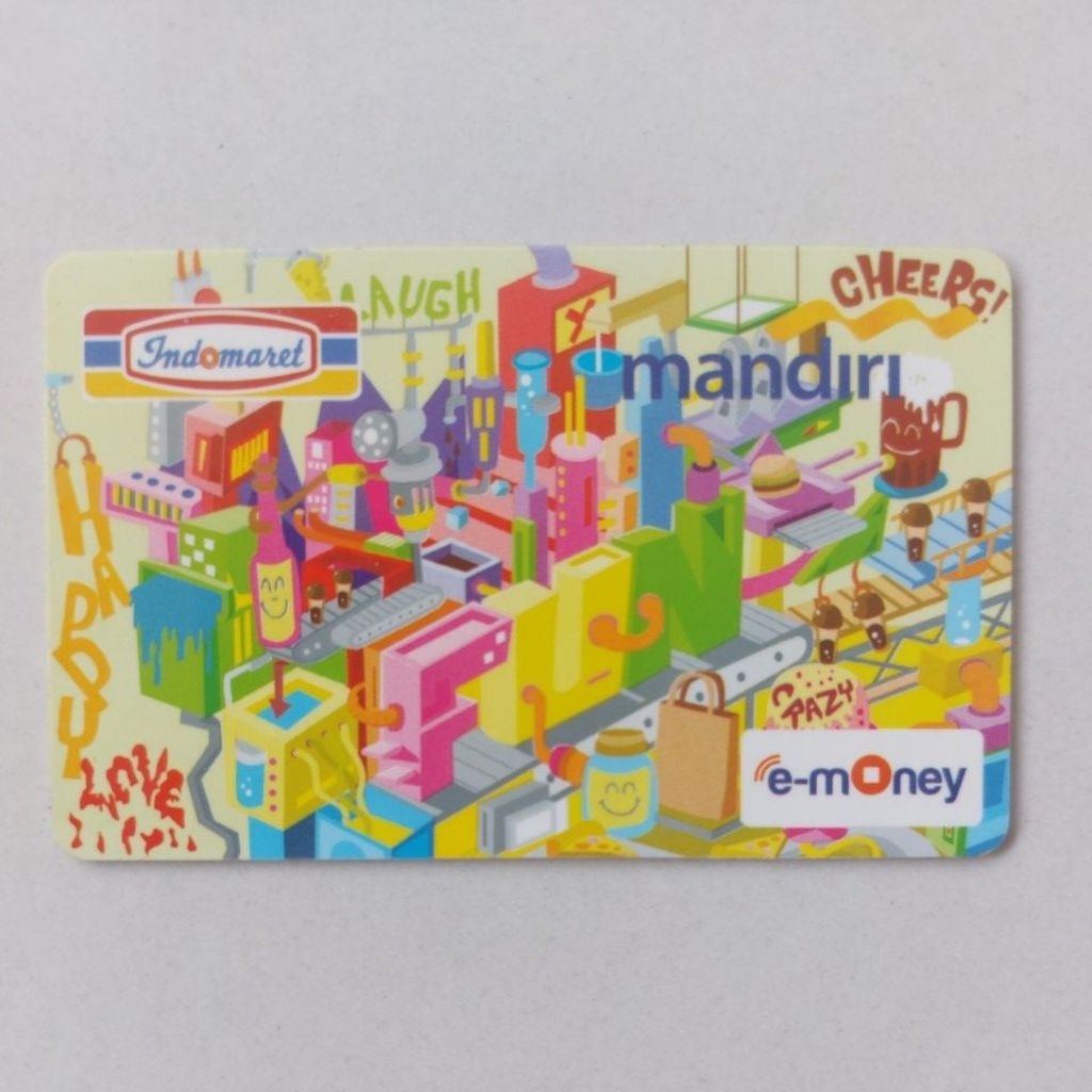 e money bank mandiri indomart fun