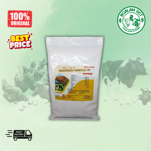 Nutrimix Mineral SP - Premix Sapi - Supplement Pakan Pemacu Produksi - Sapi, Kambing, Domba