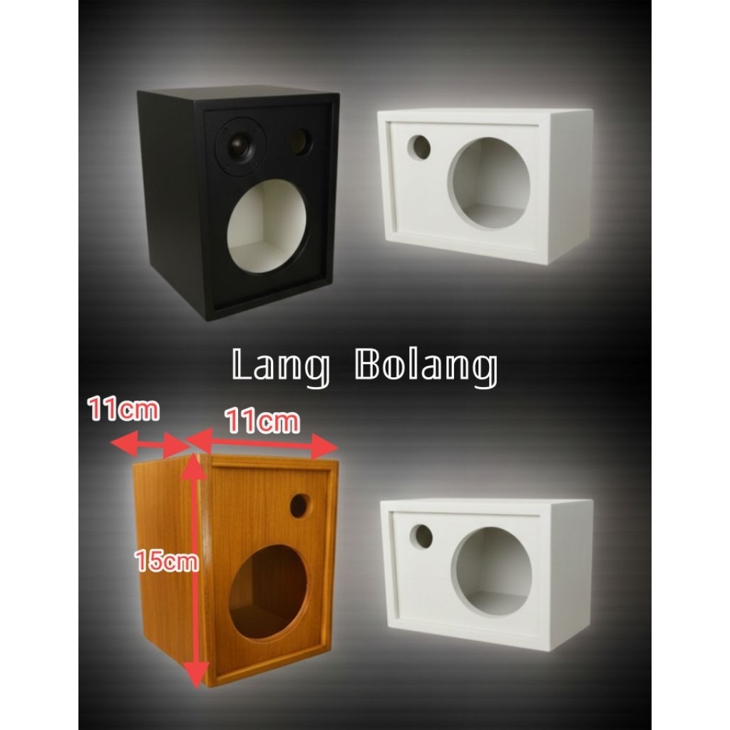 Box Speaker 3inch / Box Speaker Single 3inch / Box Single
