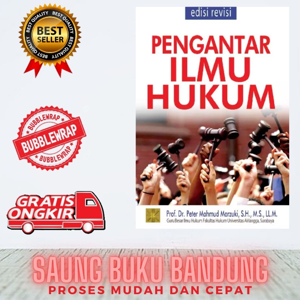 BUKU Pengantar Ilmu HukumProf. Dr. Peter Mahmud Marzuki, SH., M.Si., LLM.