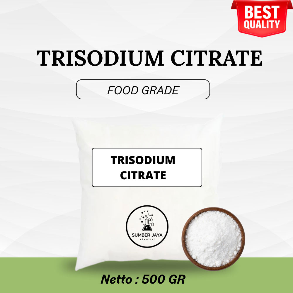 Trisodium Citrate / Sodium Citrate / Natrium Sitrat 500 Gram