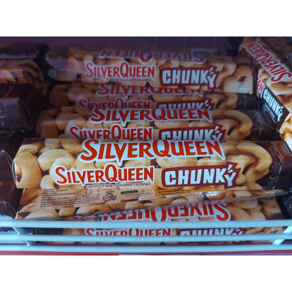 CHUNKY BAR 85g | coklat batangan | coklat silverqueen mente almond dark