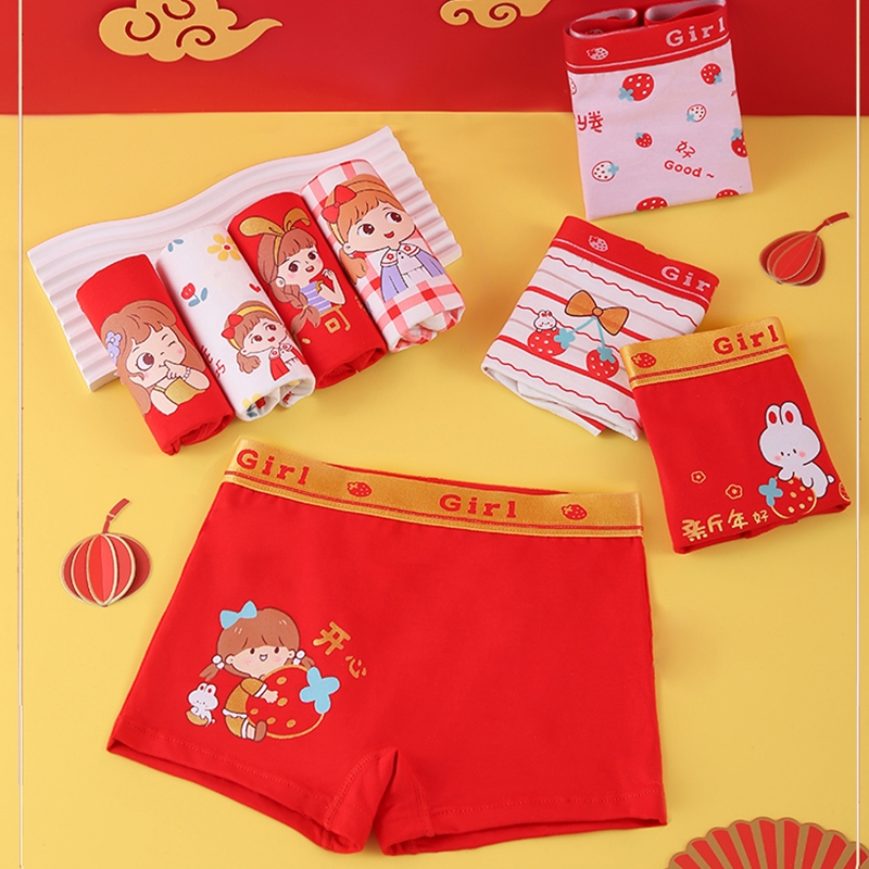 Boxer Anak Perempuan Import / CD Anak Cewek Motif #4802