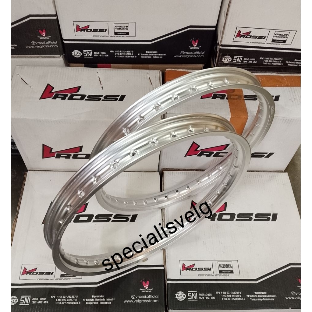 VELG PELAK PELEK V ROSSI RING 17×140/140 17x140/160 SILVER. VELG PELEK JARI JARI V ROSSI SILVER RING