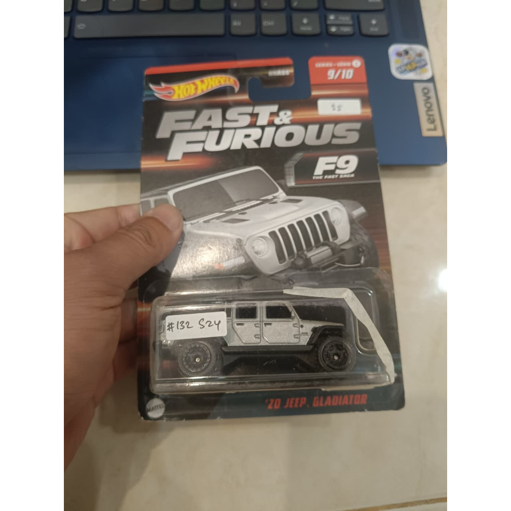 hot wheels 20 jeep gladiator fast and furious