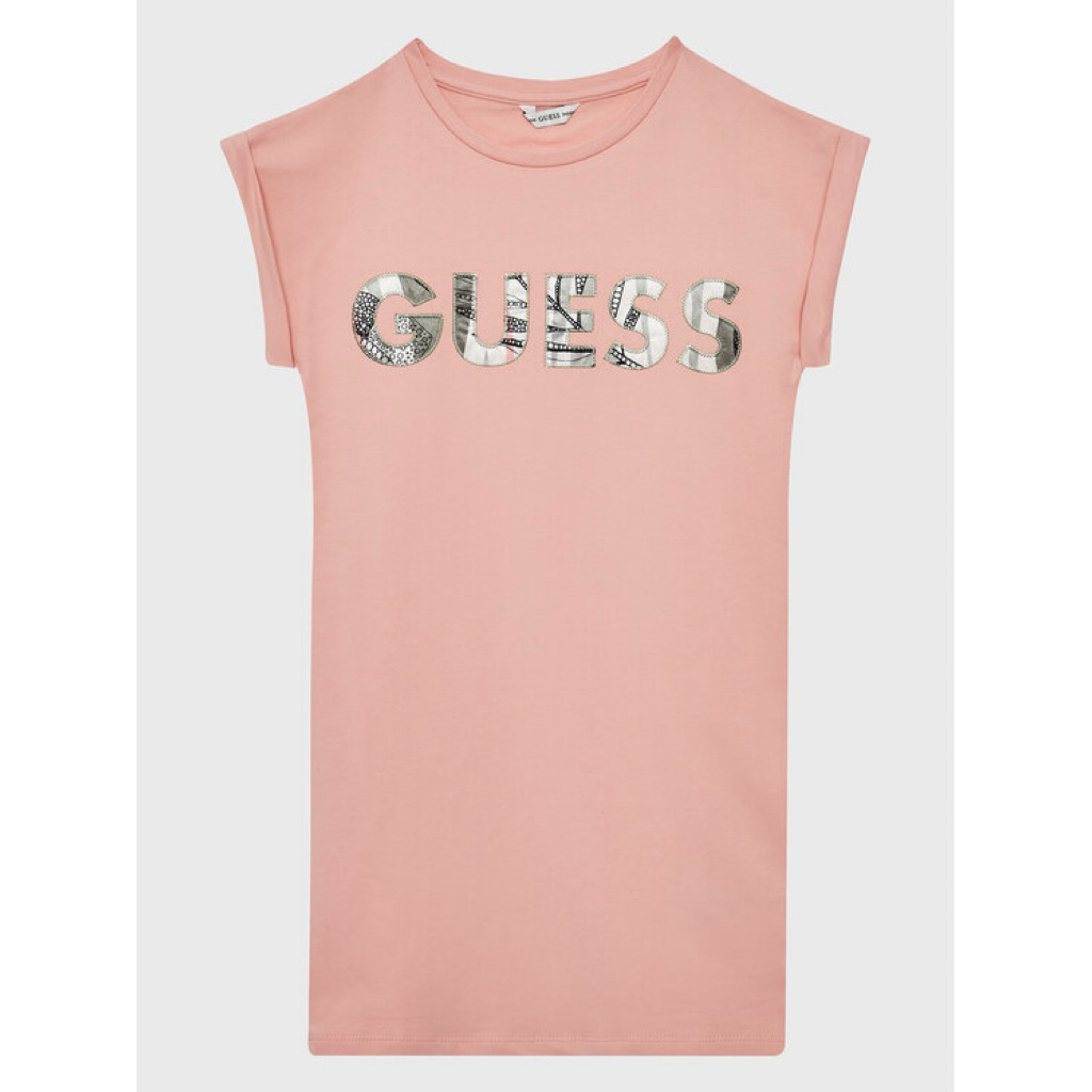 Dress Guess Pink Anak umur 12 tahun