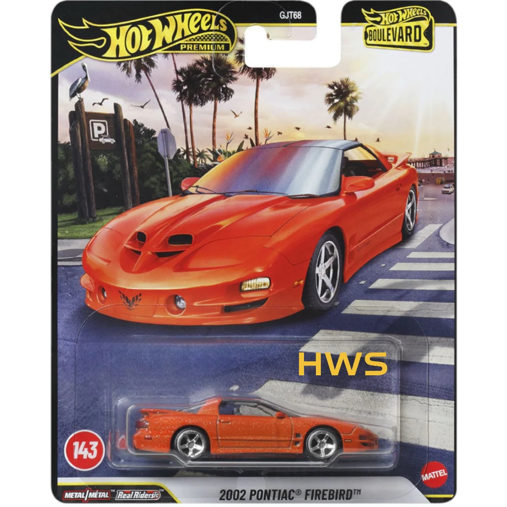 HOT WHEELS 2002 PONTIAC FIREBIRD BOULEVARD F PREMIUM
