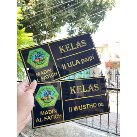 Papan Ruang Kelas Papan Nama Kelas Papan Nama Ruangan Papan Akrilik Ruangan