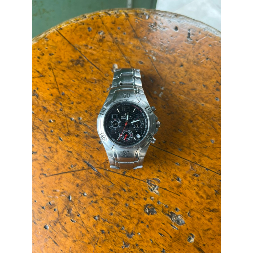 Jam Hegner Chrono stainless steel second