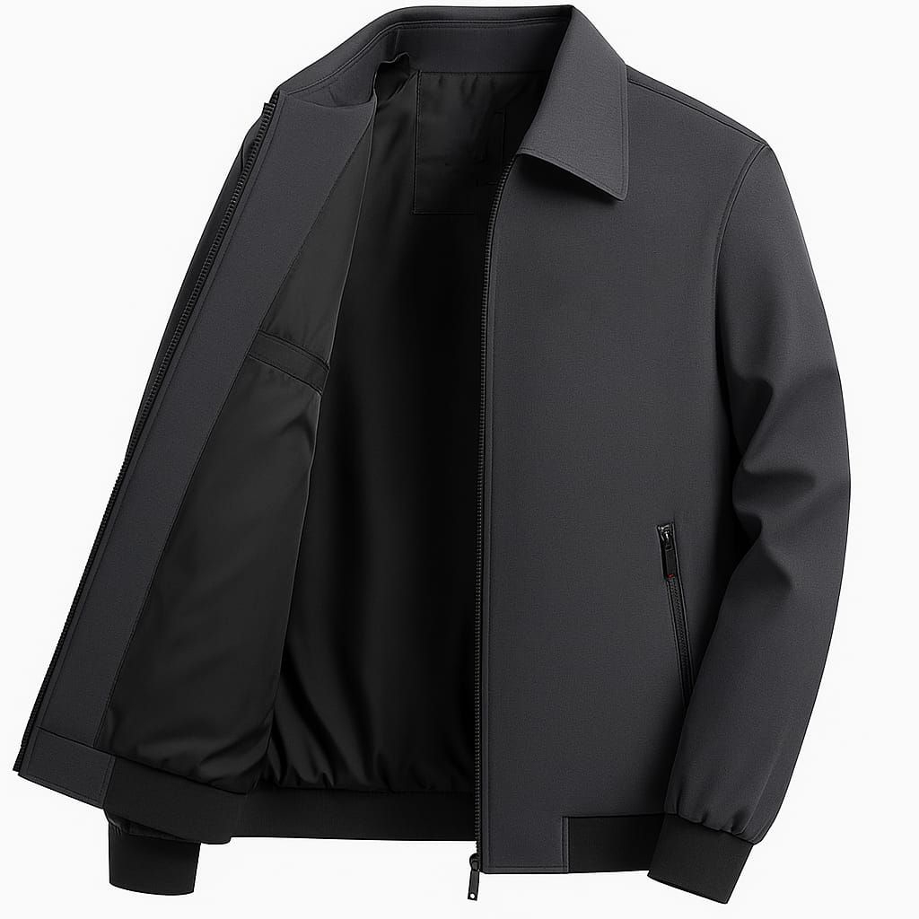 PROMO TERBARU JAKET BOMBER KERAH ERIGO KASUAL S-XXL