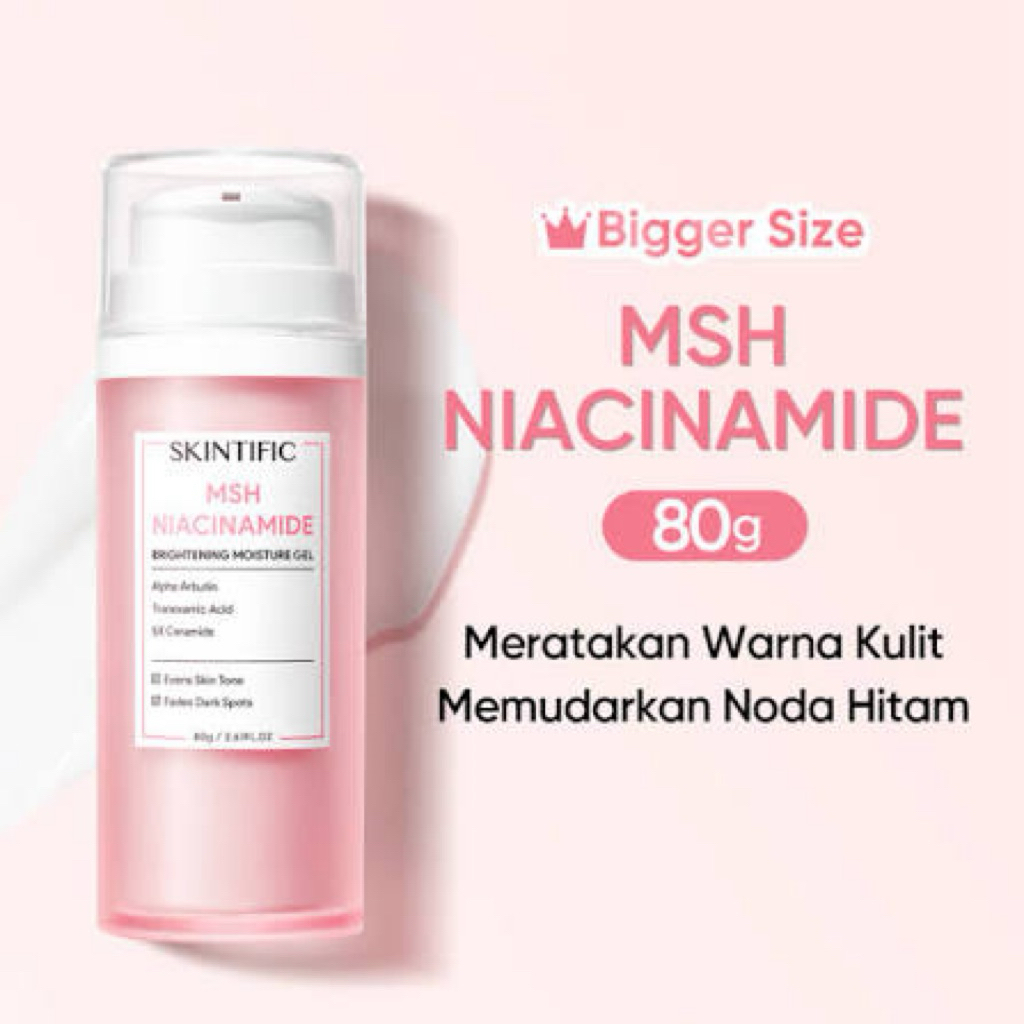 Skintific MSH Niacinamide Moisturizer 80ML