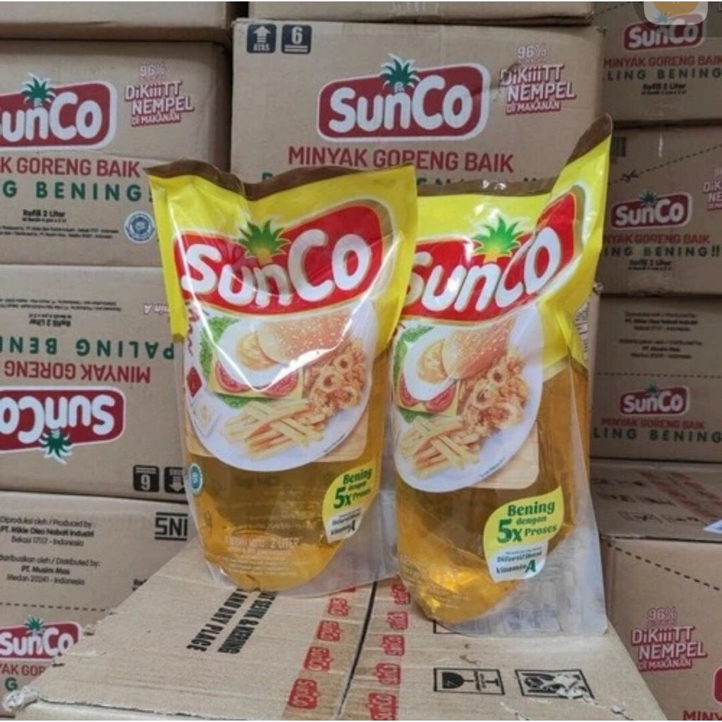 Minyak goreng sunco 2 liter 1 dus