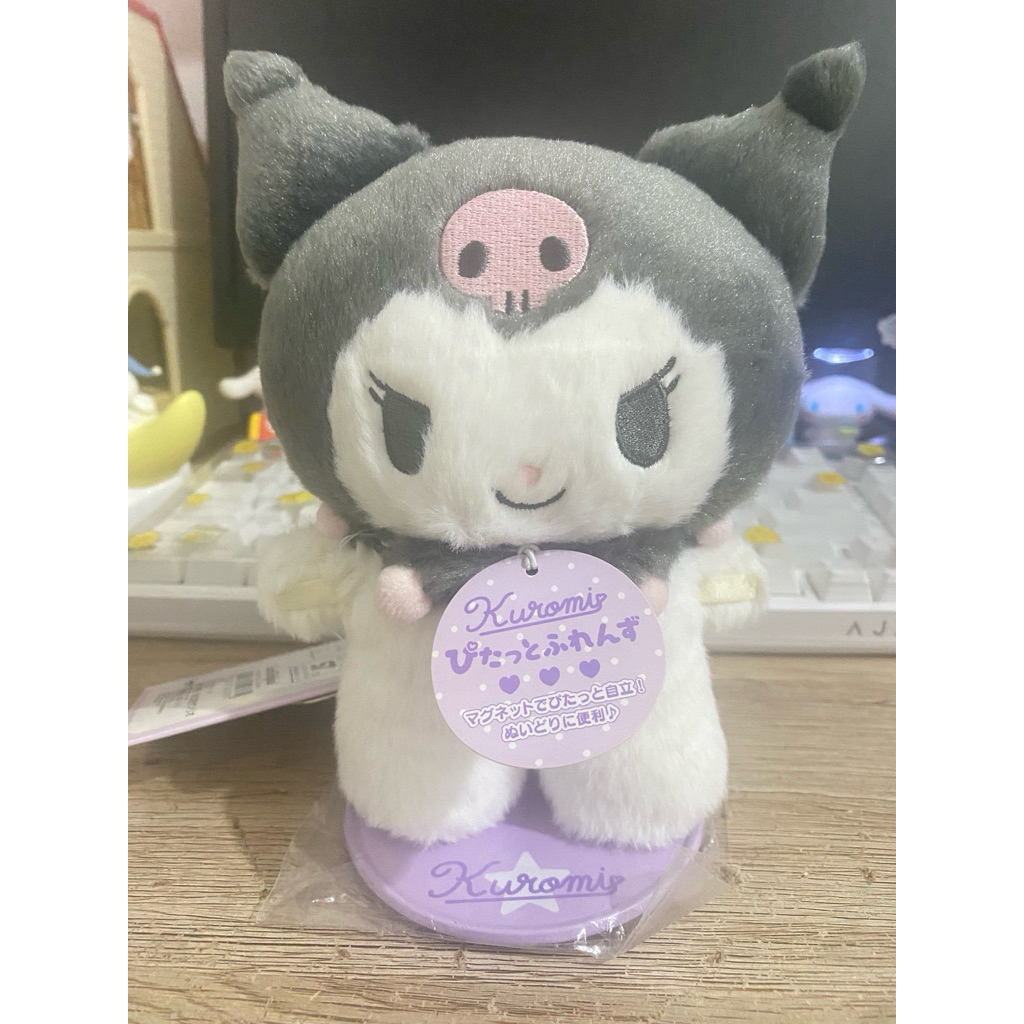 Japan Sanrio Original Plush Doll (M) Kuromi : Pitatto Friends