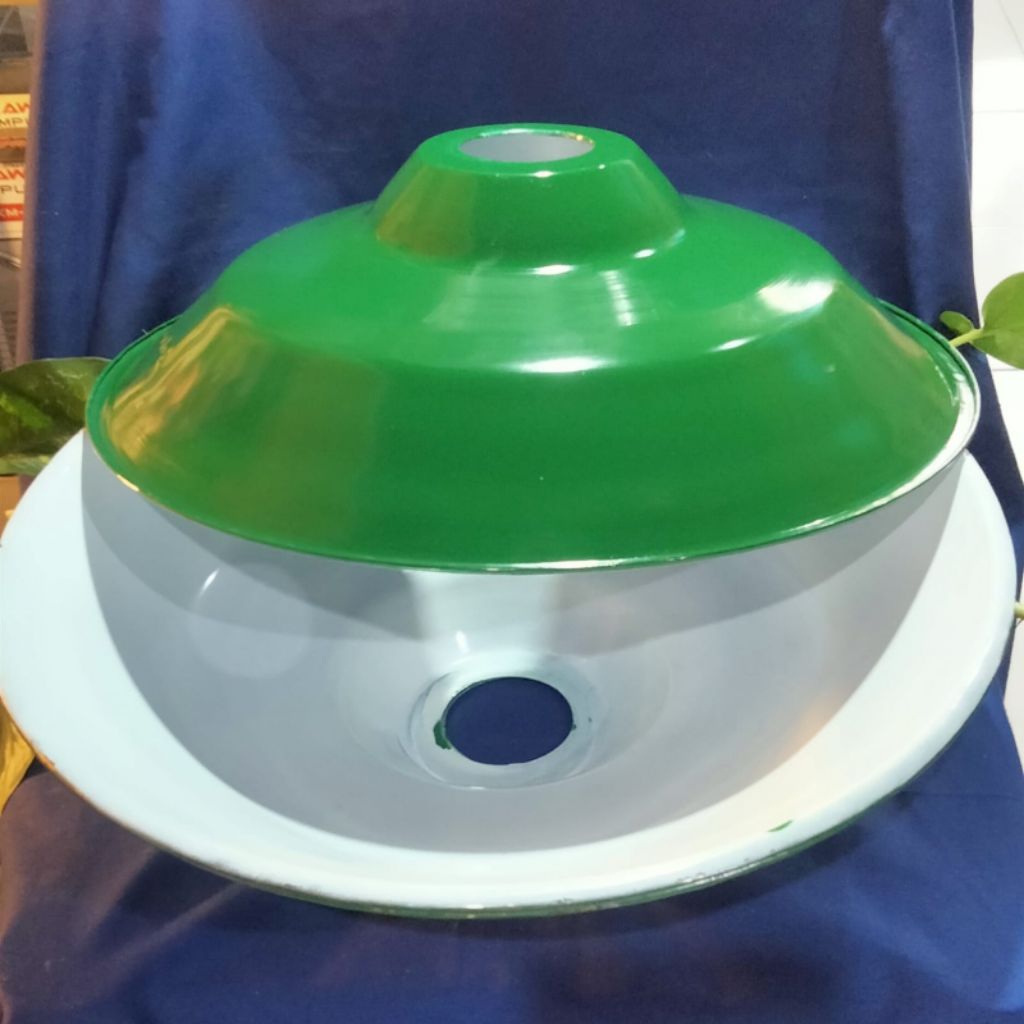 Kap Ijo E 27 WD YHS lampu gantung minimalis klasik hias dekorasi rumah ruang tamu teras taman lampu 