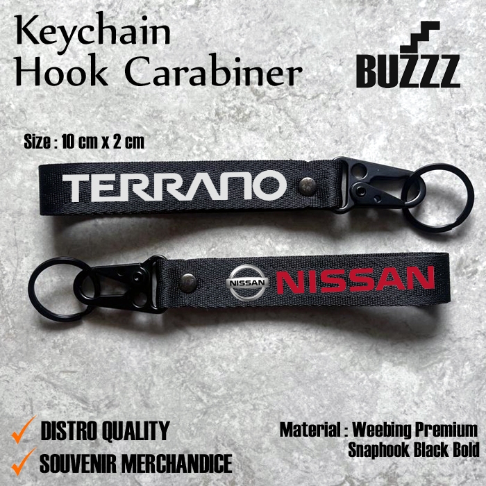 GANTUNGAN KUNCI NISSAN TERRANO - KEYCHAIN TERRANO - CARABINER NISSAN TERRANO - GANTUNGAN KUNCI NISSA