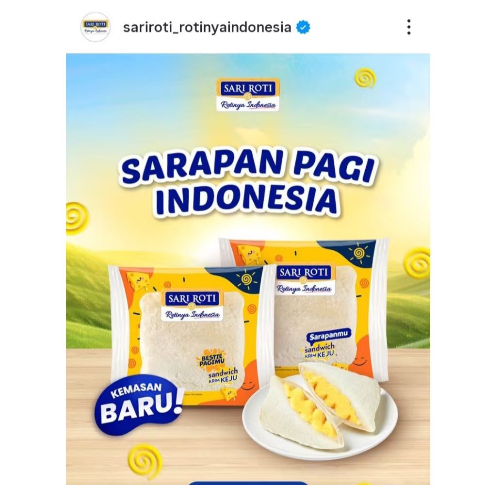 Roti Sandwich Keju #SariRoti