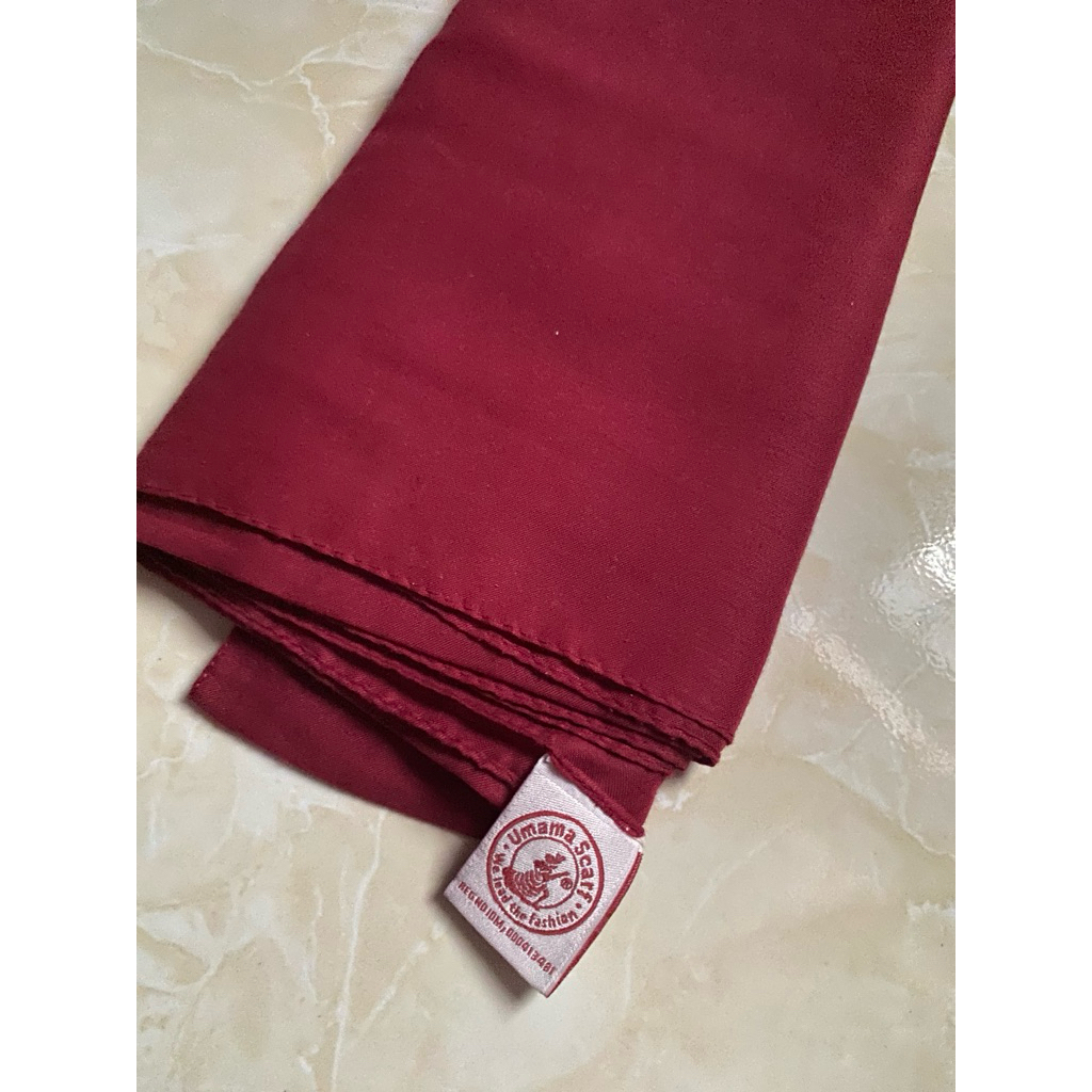 Preloved Paris Premium Umama Scarf Maroon