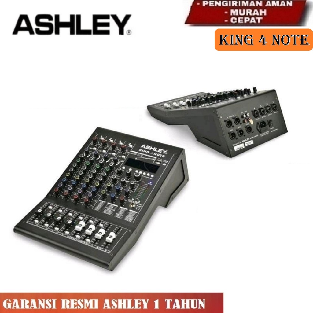 Mixer 4 Channel Ashley King4 Note King 4 Note Original Ashley