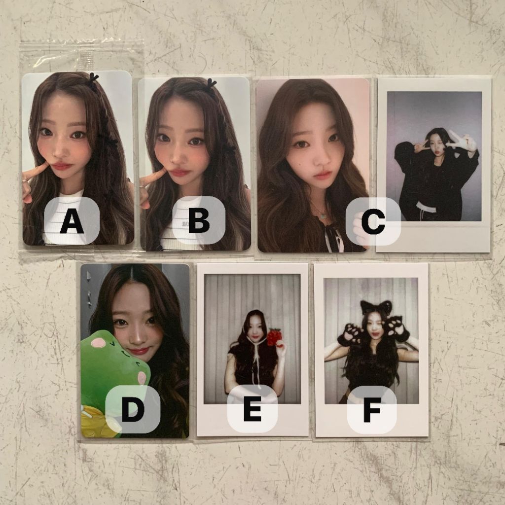 PHOTOCARD OFFICIAL HEARTS2HEARTS STELLA H2H THE CHASE STYLE FOCUS KTOWN PC DINGO LD TUSPI STARRIVER 