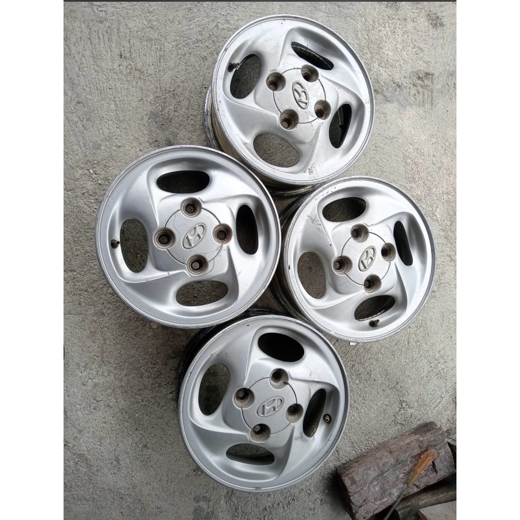 Velg Velek Hyundai Atoz Original Pcd 114