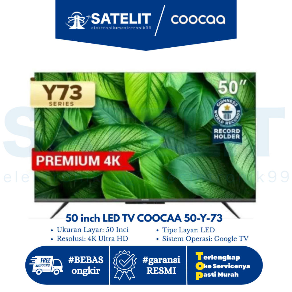 50 inch LED TV COOCAA 50-Y-73