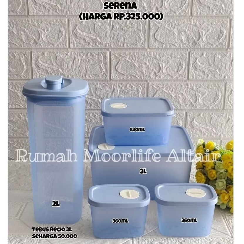 Wadah Frozen Food Freezermate Serena ori Moorlife