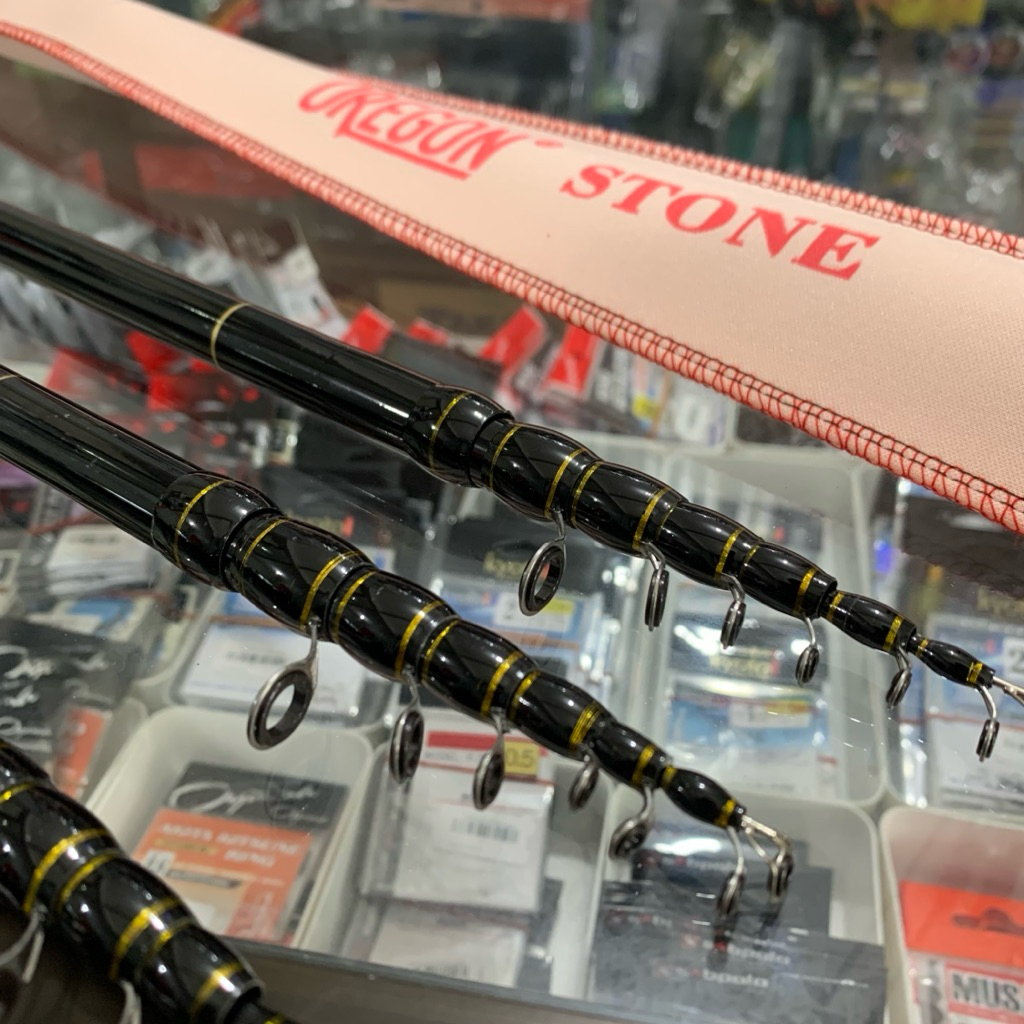 JORAN TEGEK OREGON STONE KOLONG/RING Bahan Carbon Action Medium Dilengkapi Ring Guide Keramik Antika