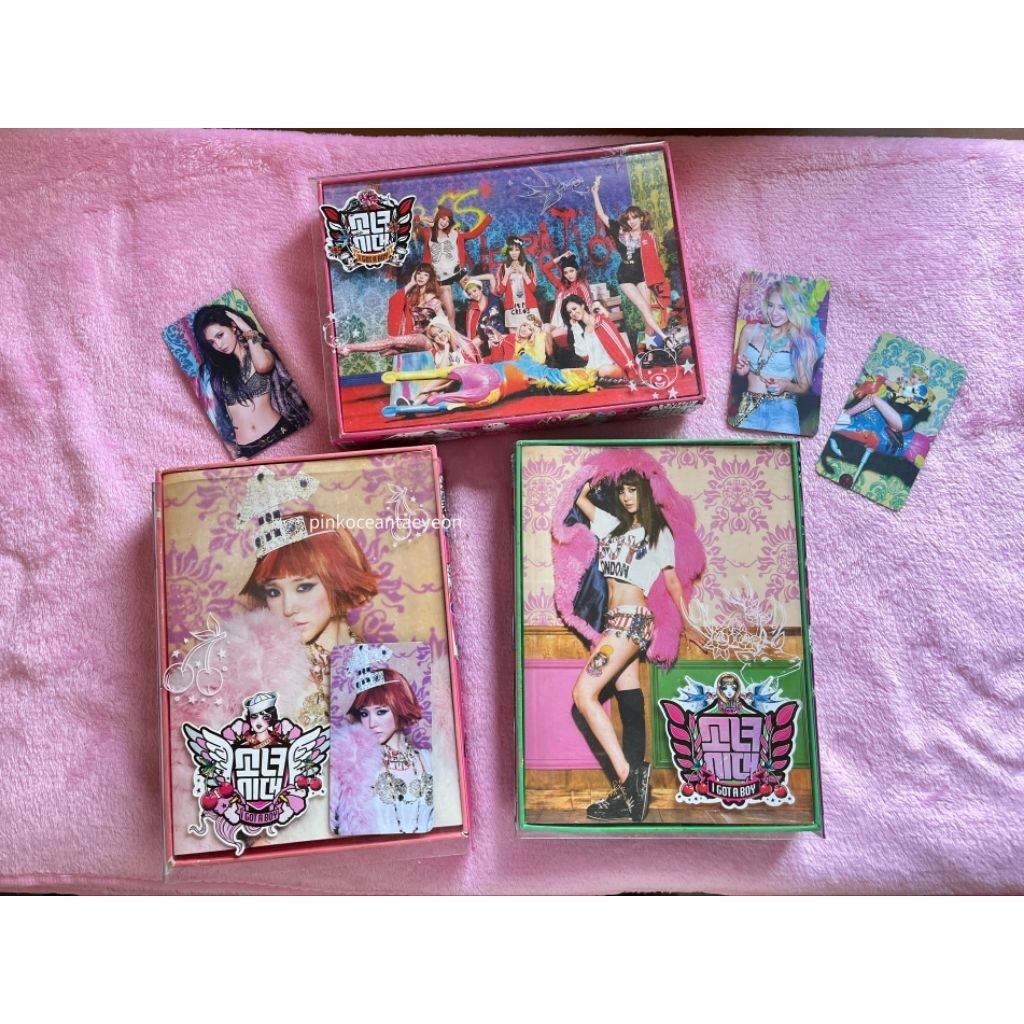 (UNSEALED) SNSD GIRLS GENERATION I Got A Boy IGAB ALBUM GROUP COVER / TIFFANY COVER (DAMAGE)