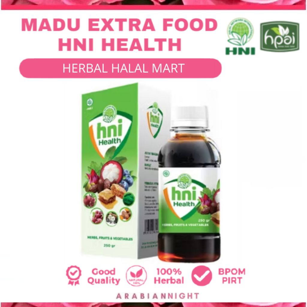 Hni Health Madu Extra Food Hpai Hni 250ML
