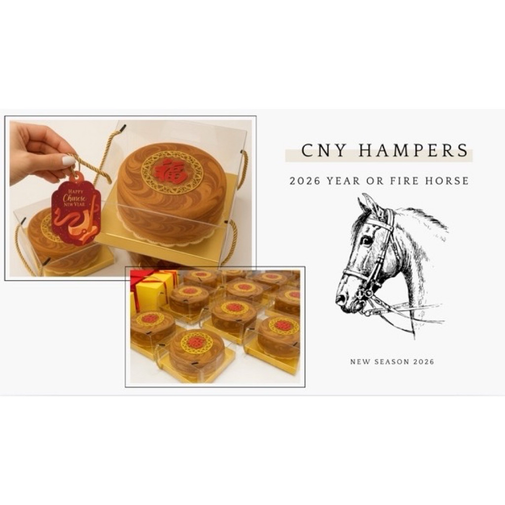 READY STOCK HAMPERS IMLEK 2026 CAKE MARMER INCLUDE PACKAGING CNY