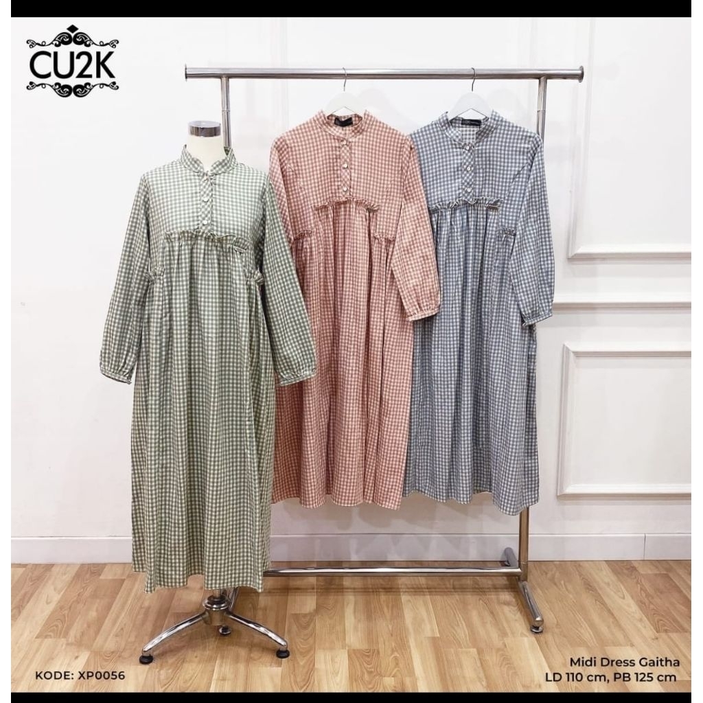 Midi dress Gaitha ori CU2K