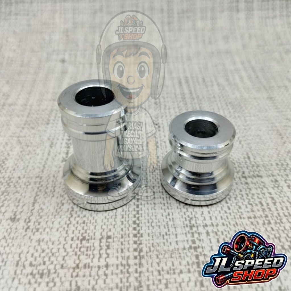 Boshing Bosh Tromol Depan Scoopy Ring 12 Ke Ring 14 Bahan Alumunium CNC