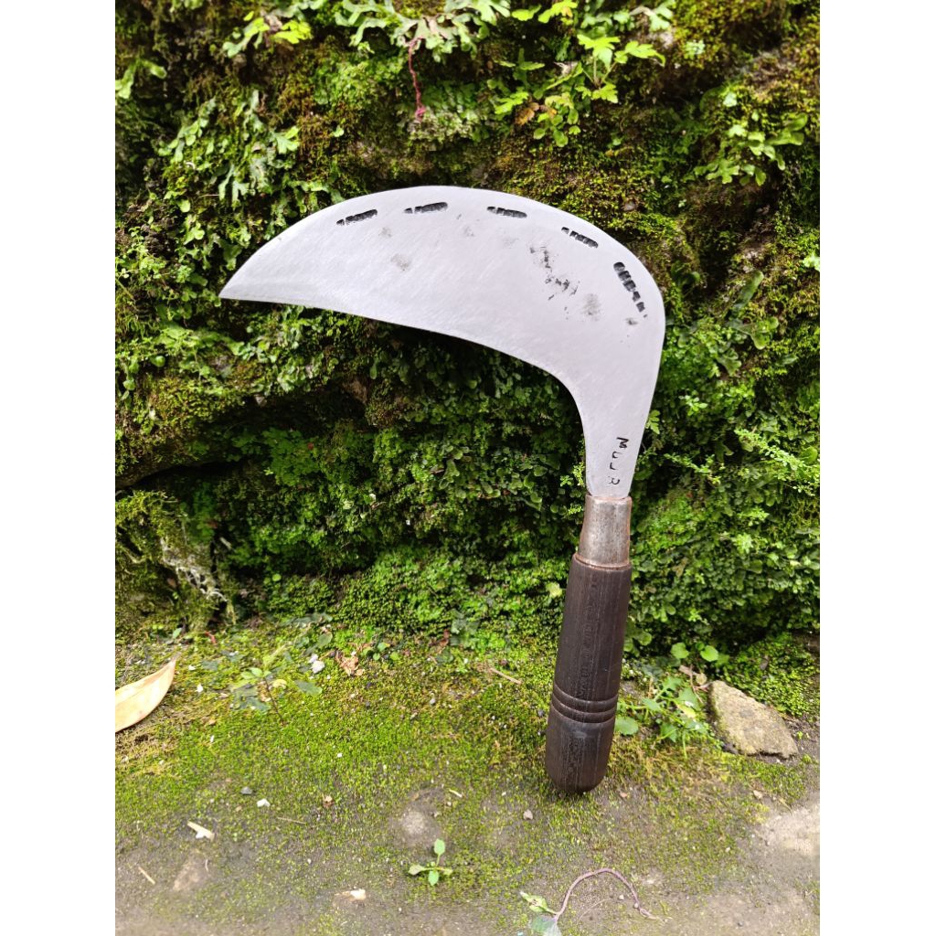 alat pertanian arit/sabit deres sadap kelapa baja isen asli wonosobl