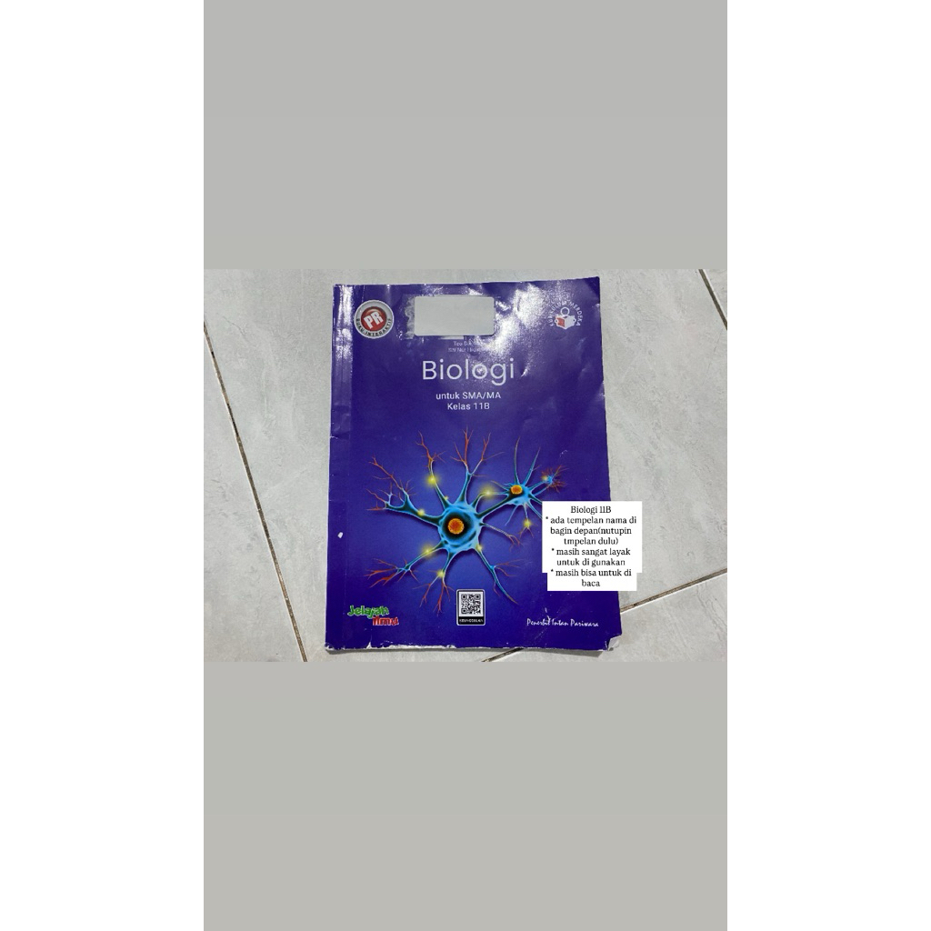 (preloved) buku intan pariwara kelas 11B (biologi)