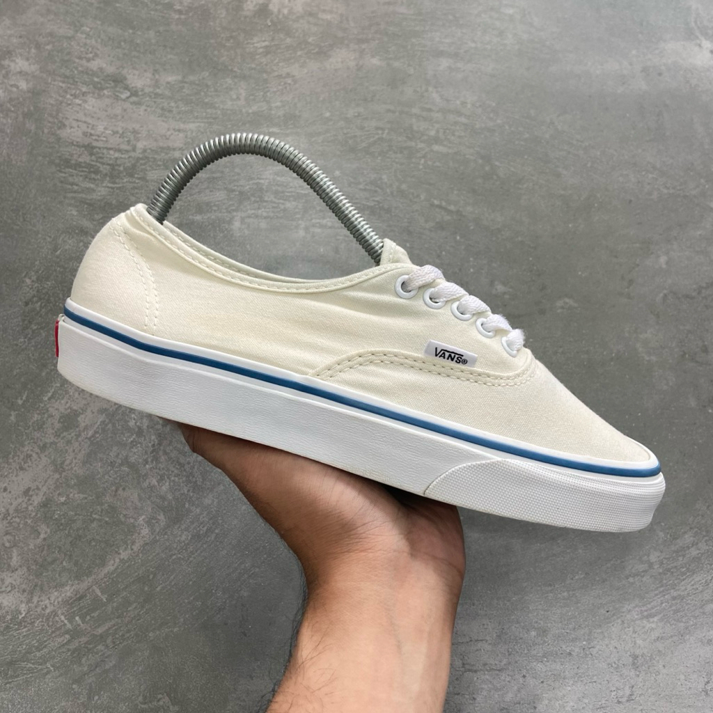 [Size 40.5] Rare Vans Authentic Classic White Parchment True White Second Original. Harga Baru nya 1