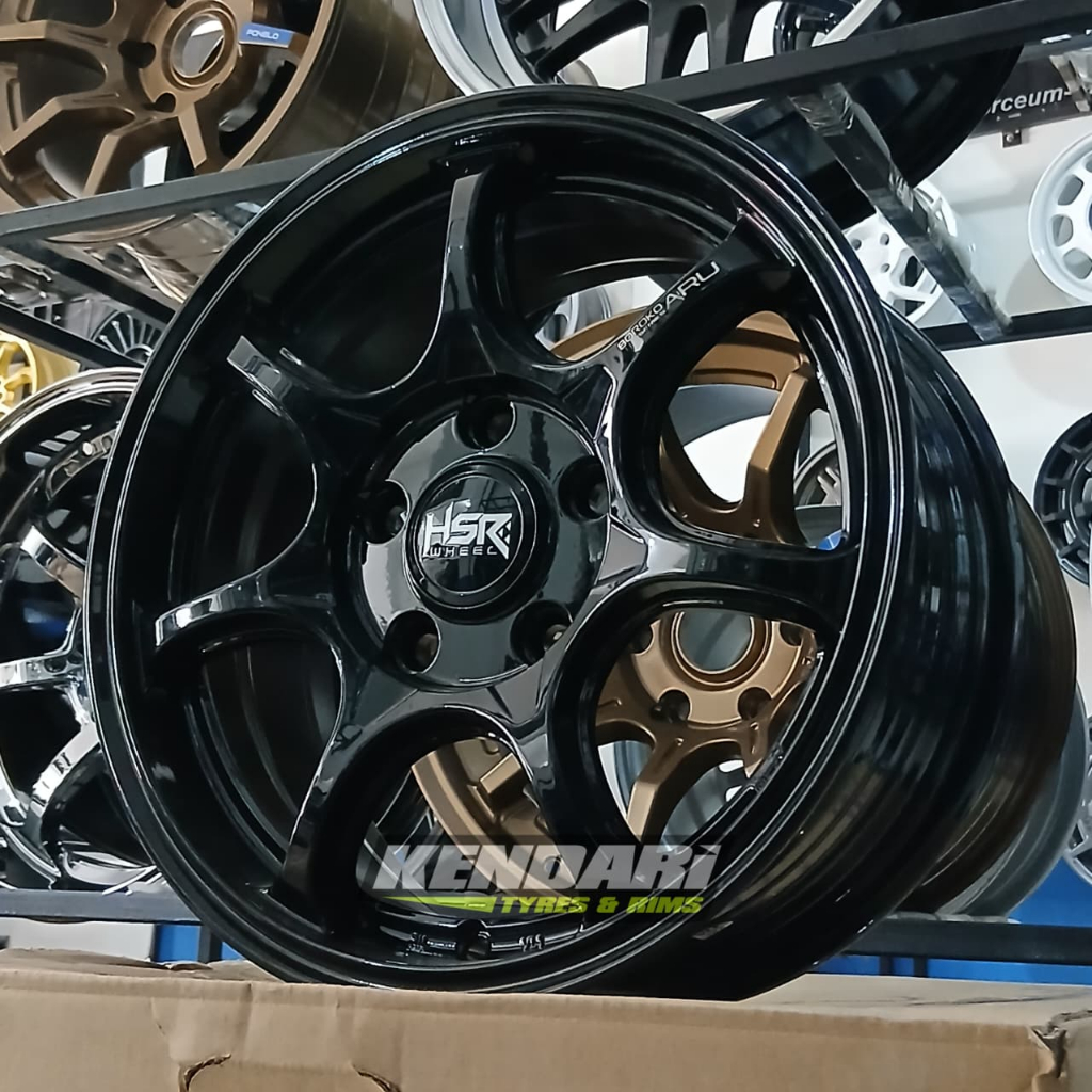 Velg HSR ARU R15 Untuk Mobil Ertiga Granmax Apv Rush Konde Ring 15