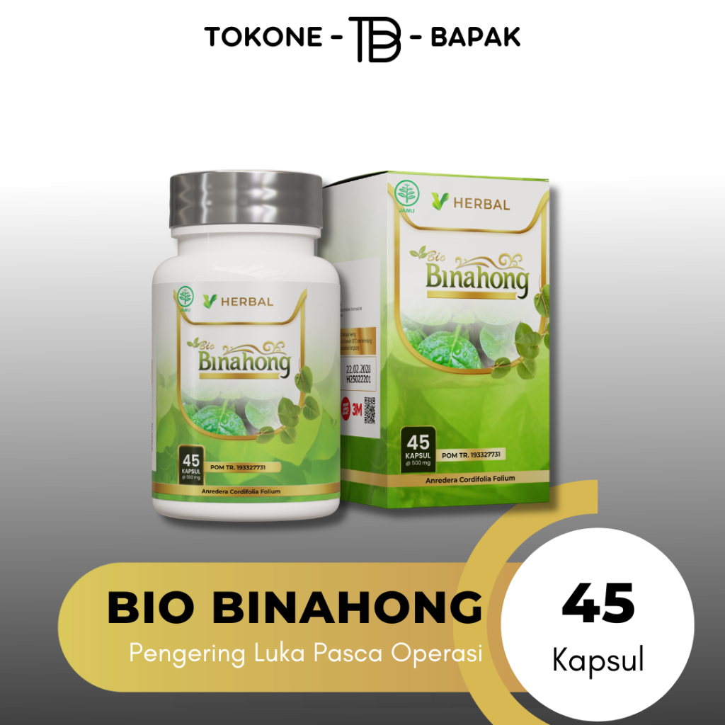 BIO BINAHONG Asli Original - Obat Pengering Luka Operasi dan Penyembuhan Luka Diabetes