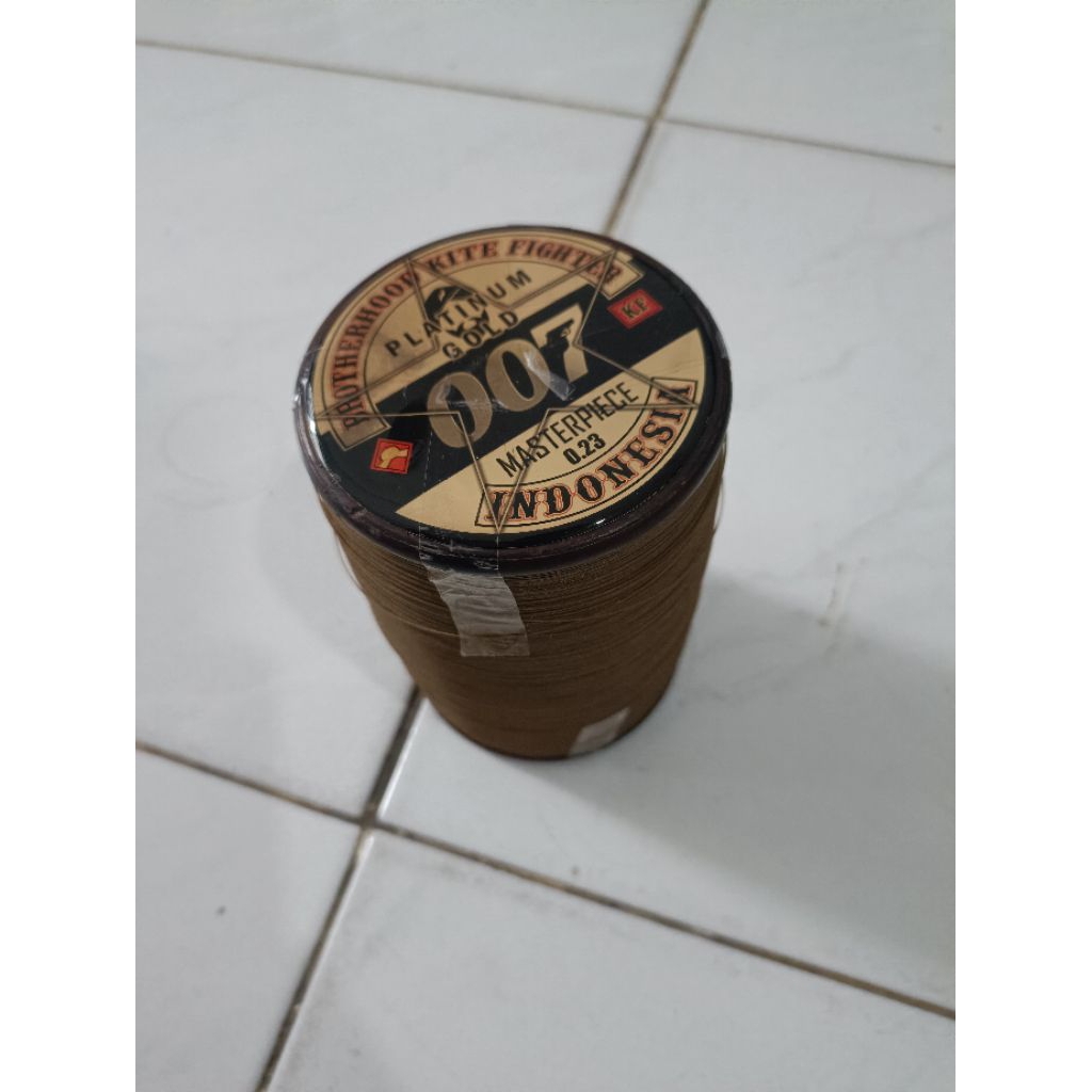 Gelasan Brotherhood Khusus Tournament Platinum Gold 007 Masterpiece Size 023 (sisa 97%)