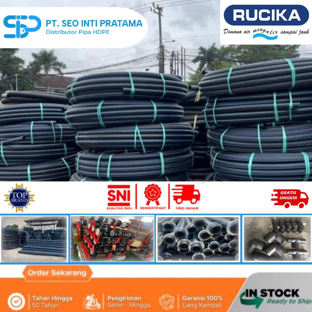 Pipa Hdpe 63mm PN16 - Pipa Hdpe Terlengkap - Pipa Hdpe Berkualitas